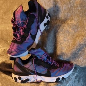 Purple Pink Blue Fushia NIKE REACT! YES YES YES!